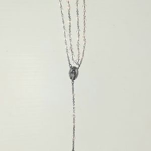 Handmade Five Decade Catholic Rosary - Prayer Beads in Light Rose